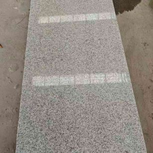 河北芝麻白光面毛板