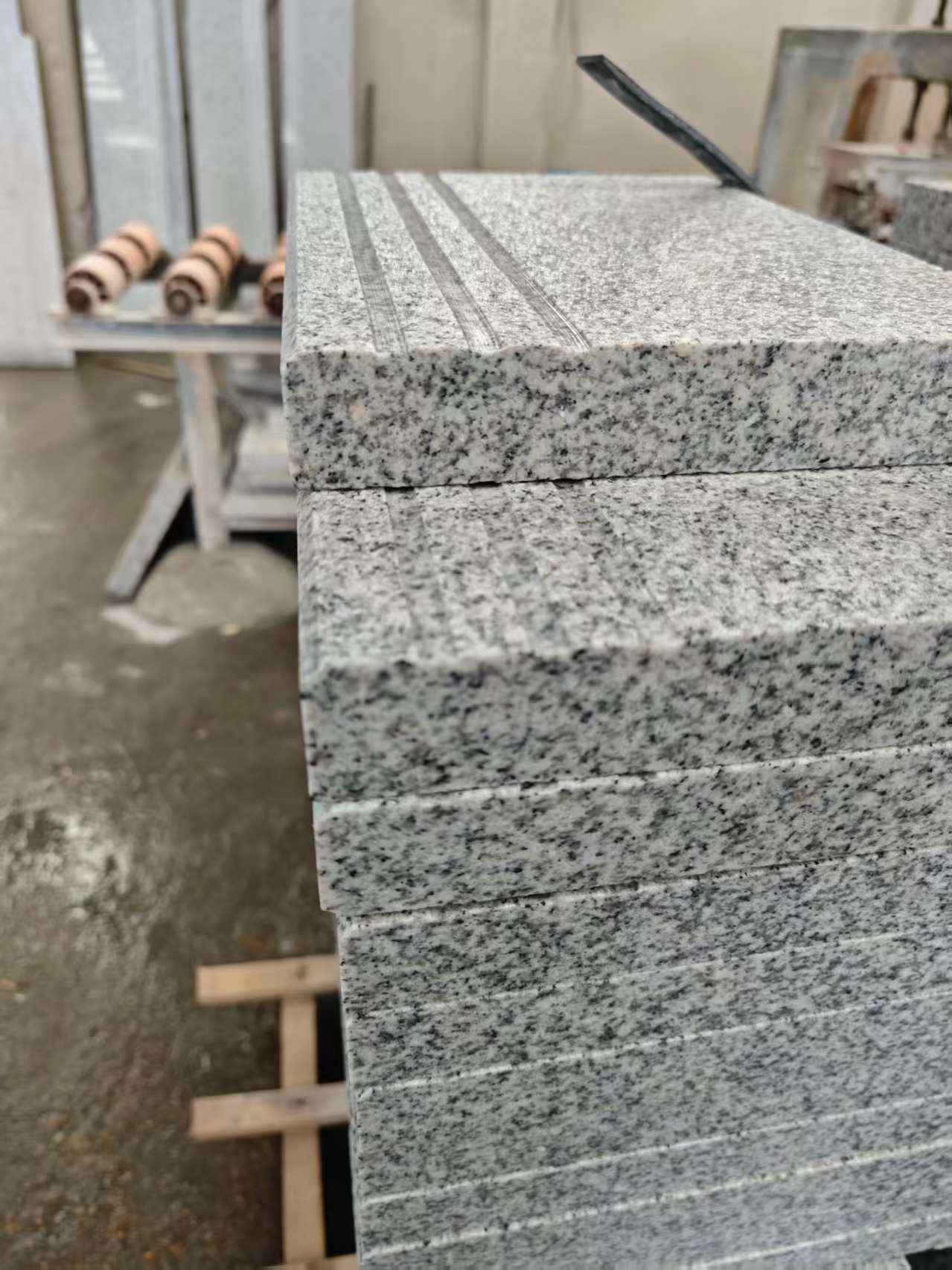 河北芝麻白楼梯踏步