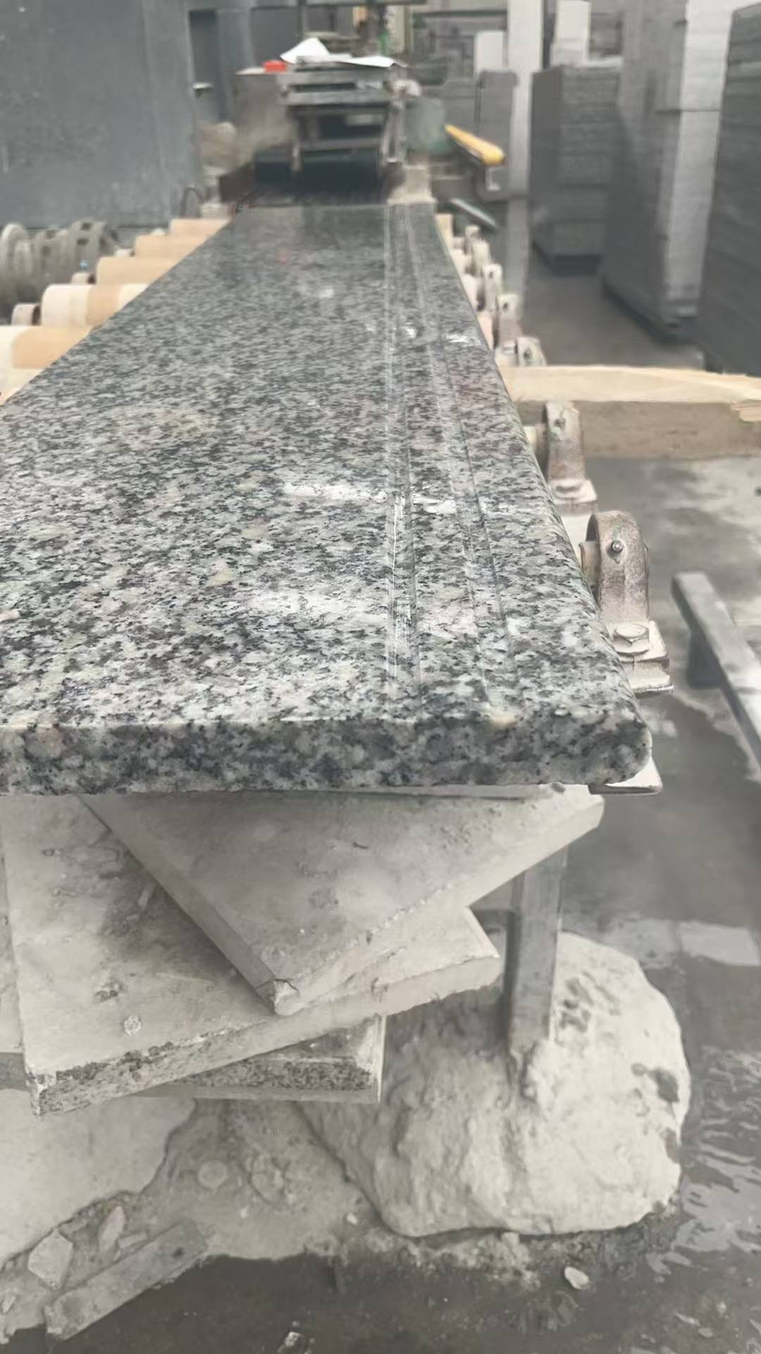 河北芝麻白楼梯踏步 芙蓉白